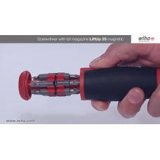  Wiha Multi Tools - Wiha screwdriver with bit magazine LiftUp 25